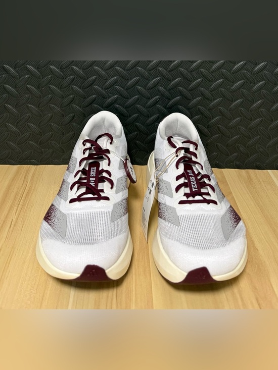 Adidas Adizero Evo SL Texas A&M Running Shoes White JQ4566 Mens Size 10.5 main image 5